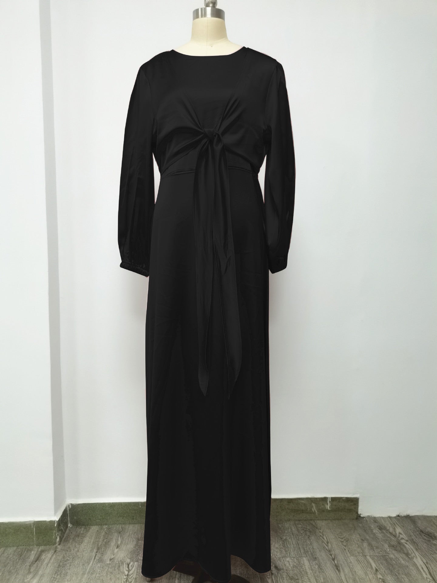Femme Satin Tie Dress