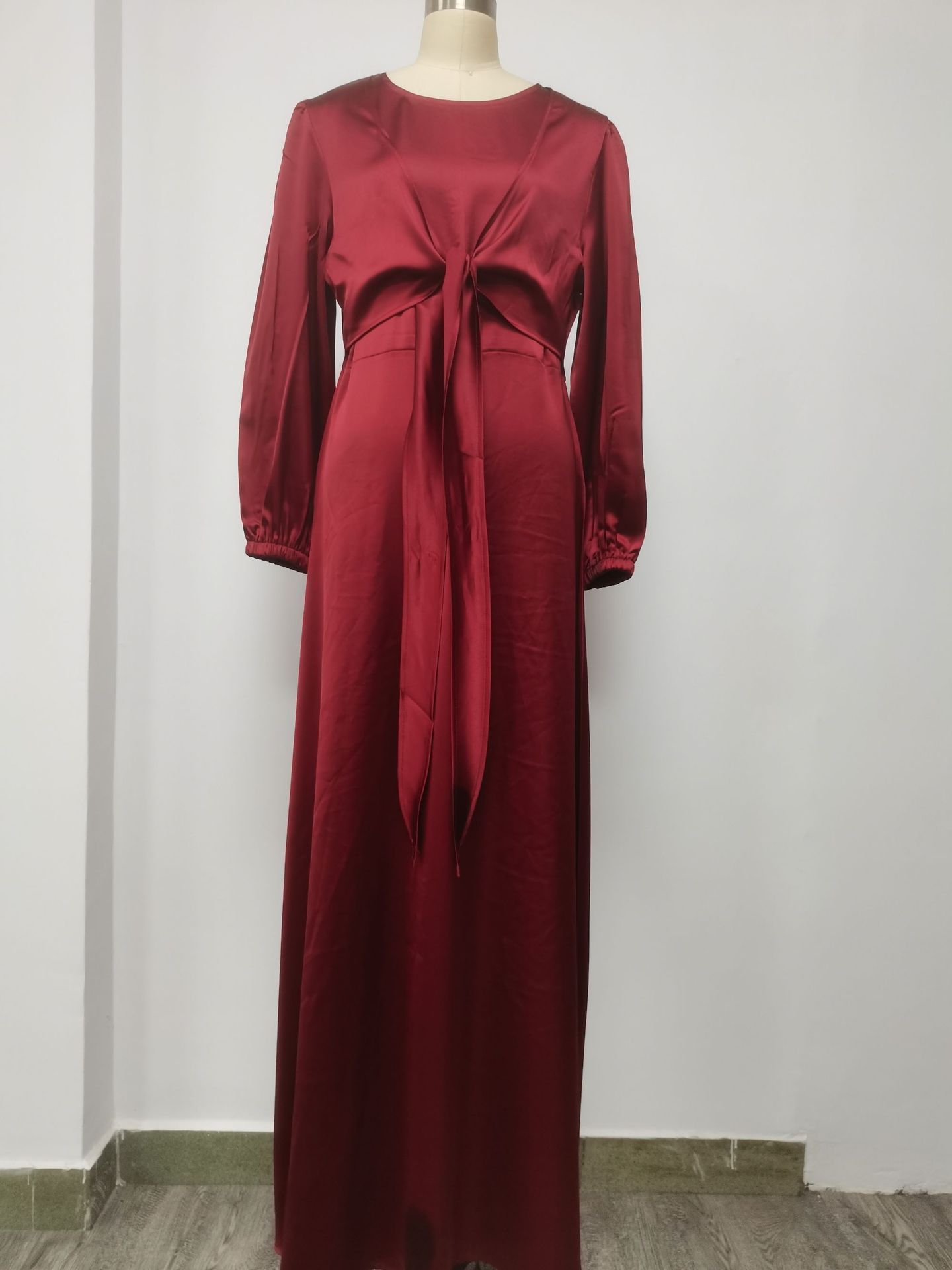 Femme Satin Tie Dress
