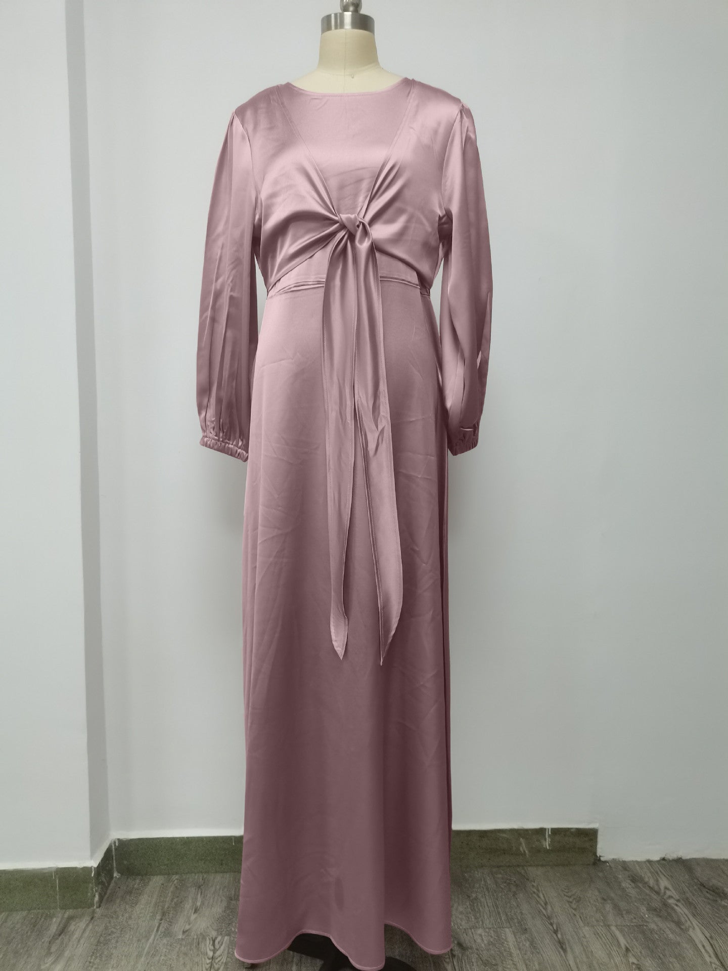 Femme Satin Tie Dress