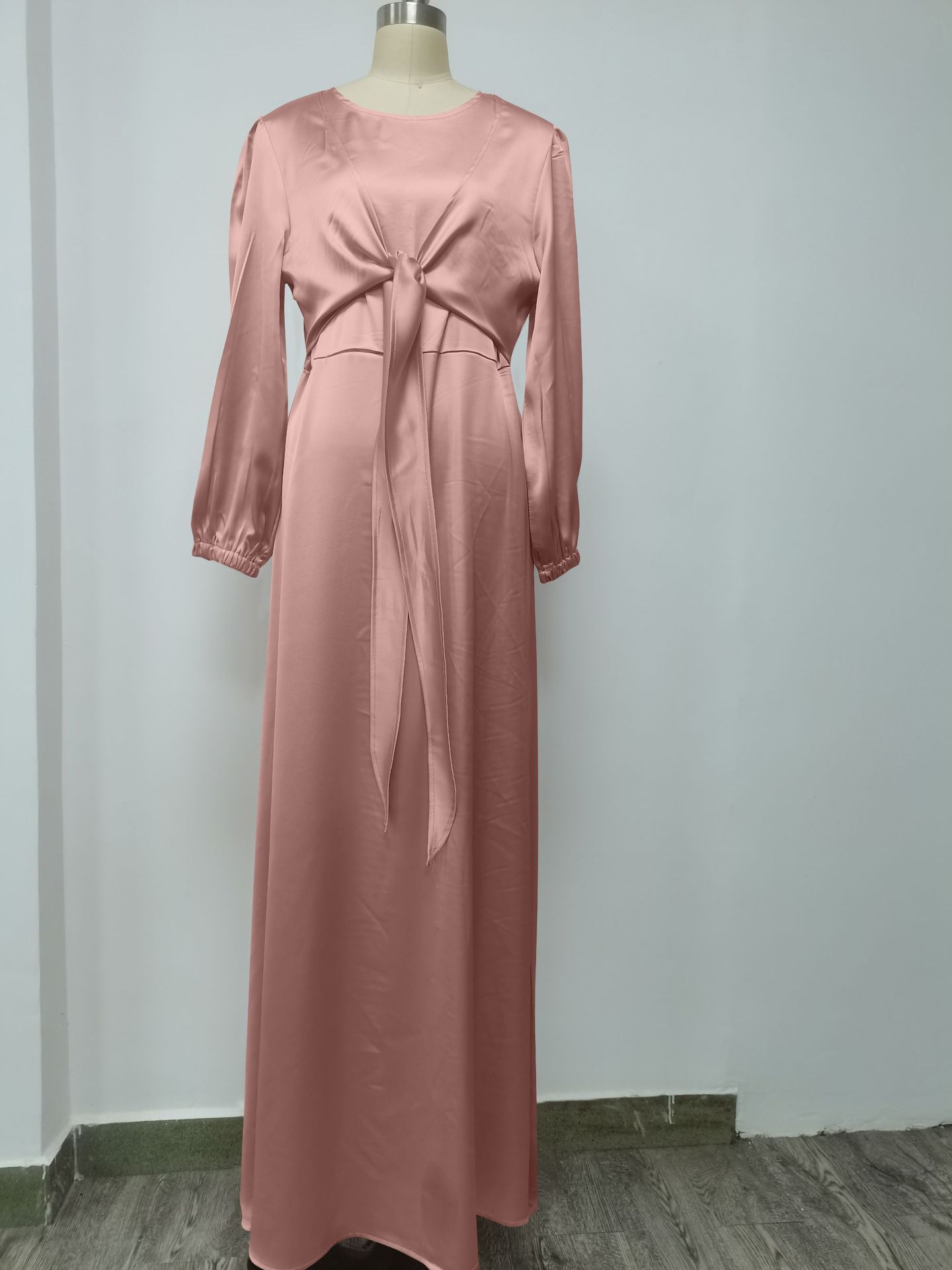 Femme Satin Tie Dress
